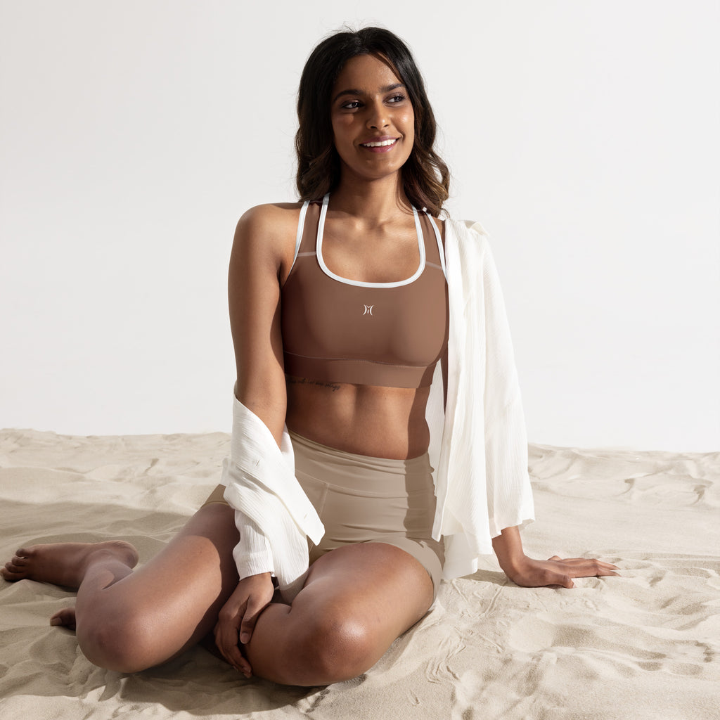 Serene Sports Bra Mocca