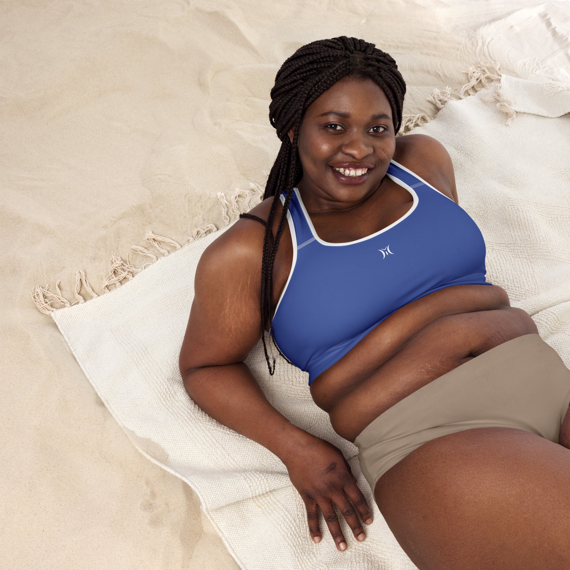 Serene Sports Bra Periwinkle