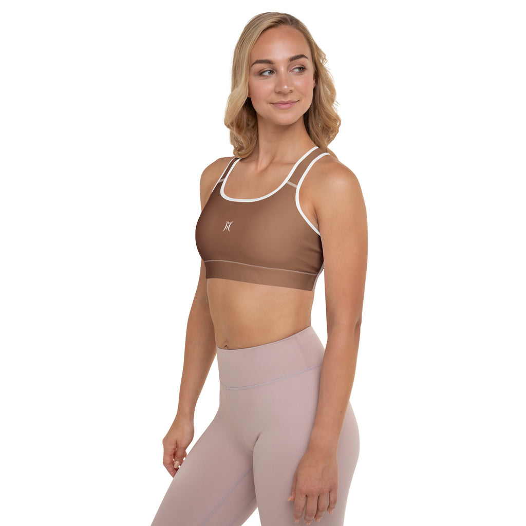 Serene Sports Bra Mocca