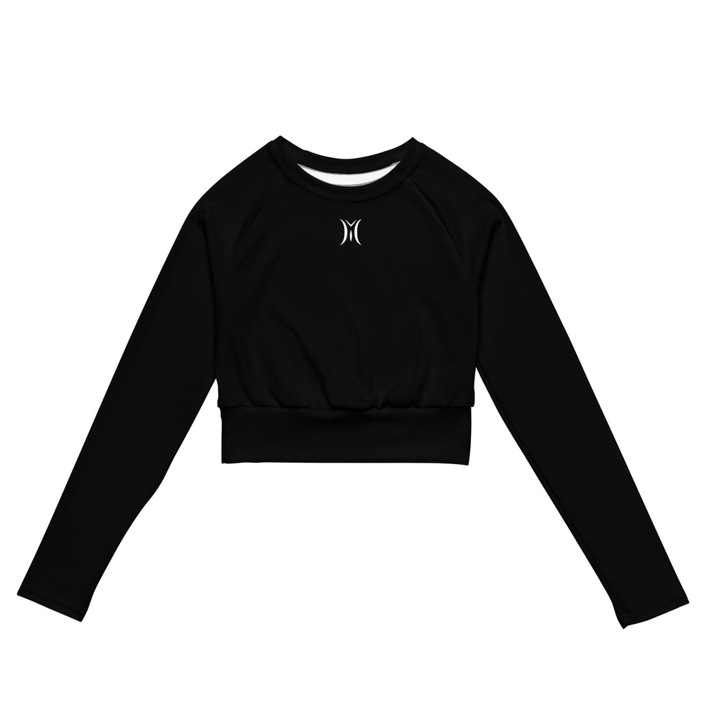 Serene Long-Sleeve Top Black