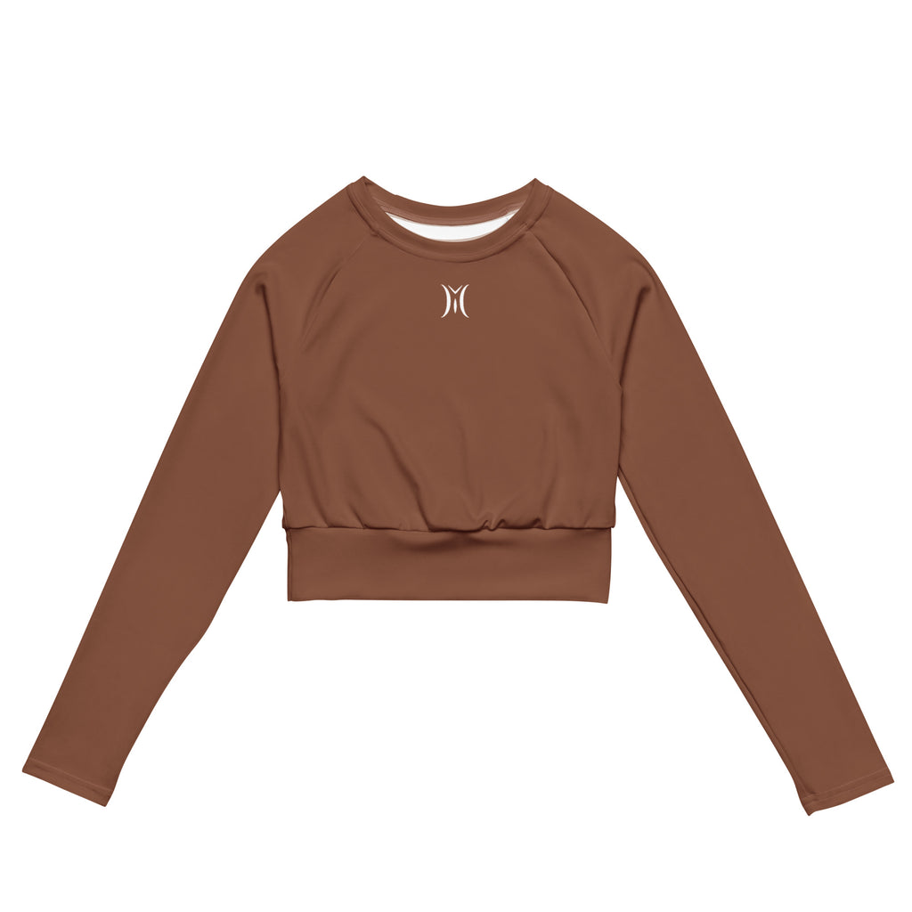 Serene Long-Sleeve Top Mocca