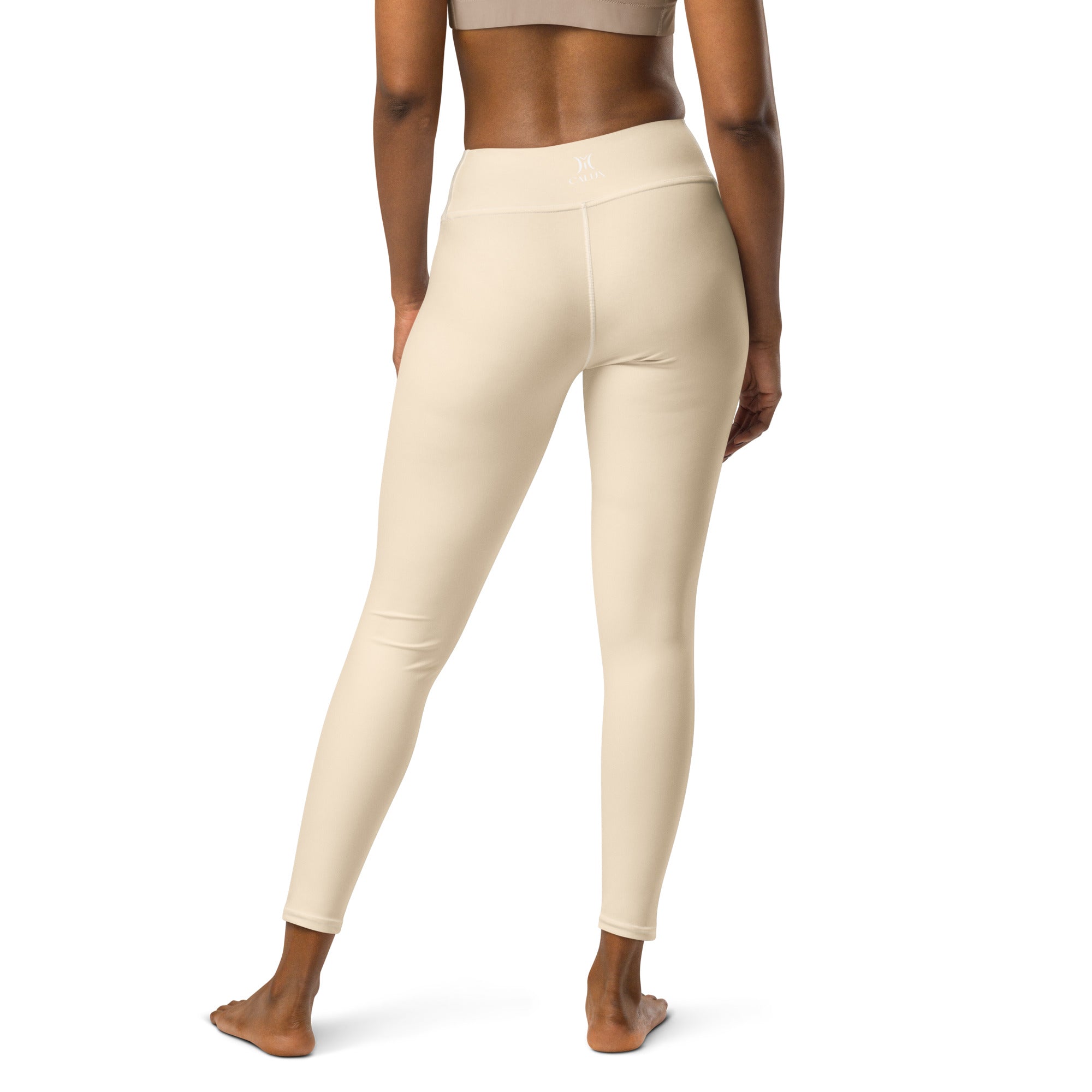 Sheer Motion Leggings Ivory