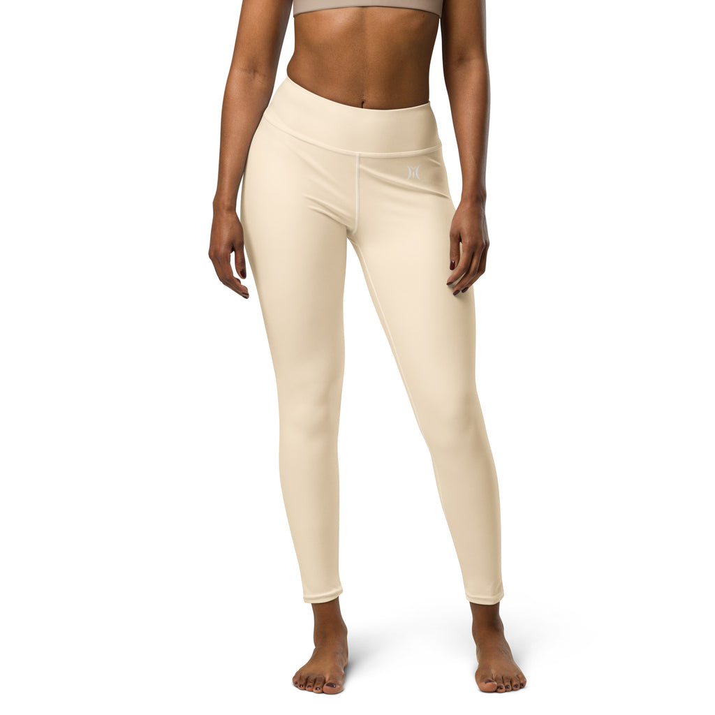 Sheer Motion Leggings Ivory