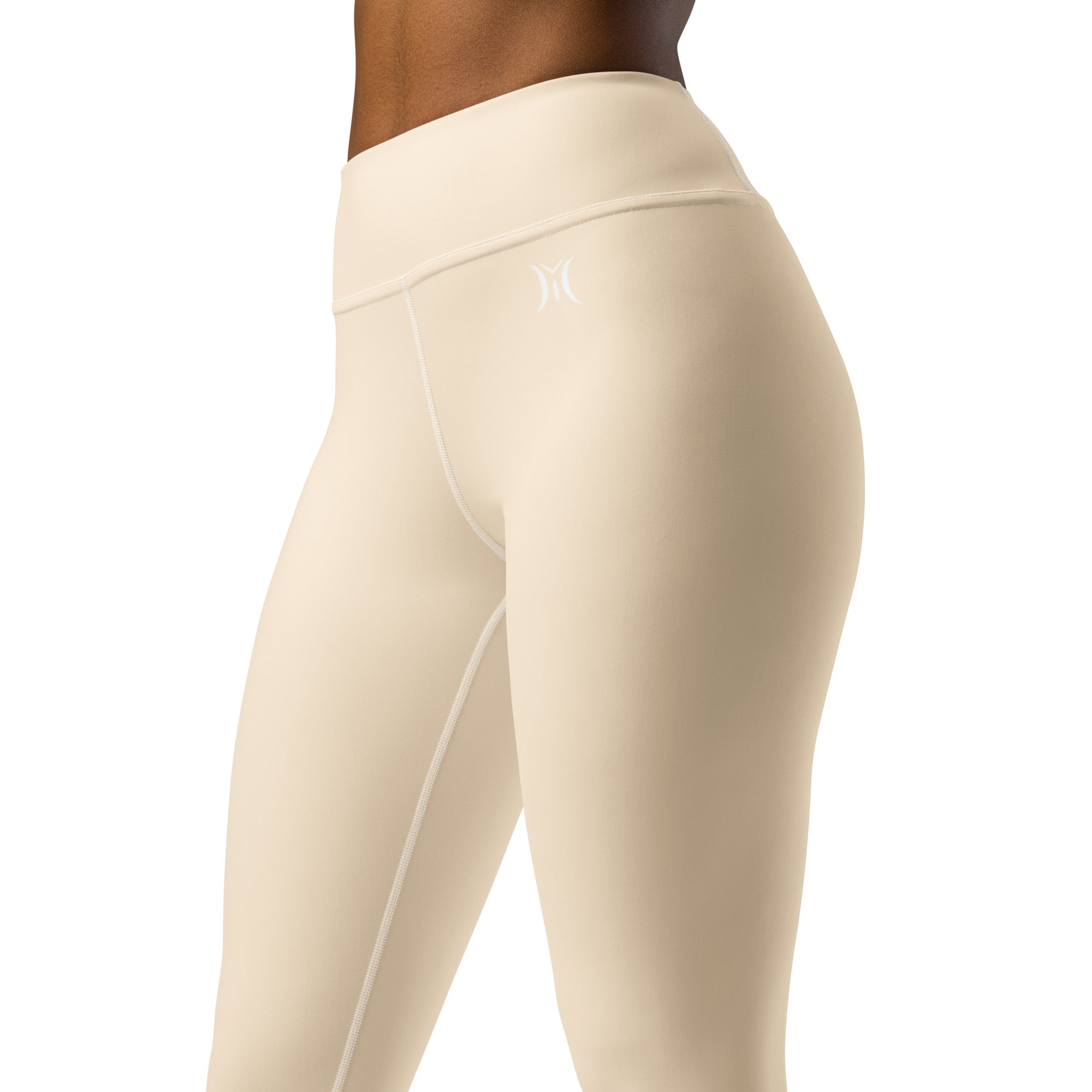 Sheer Motion Leggings Ivory
